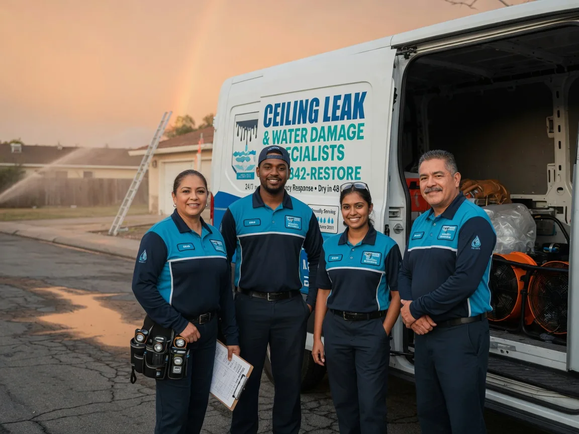 Ceiling Leak Cleanup company in Sumner, IL