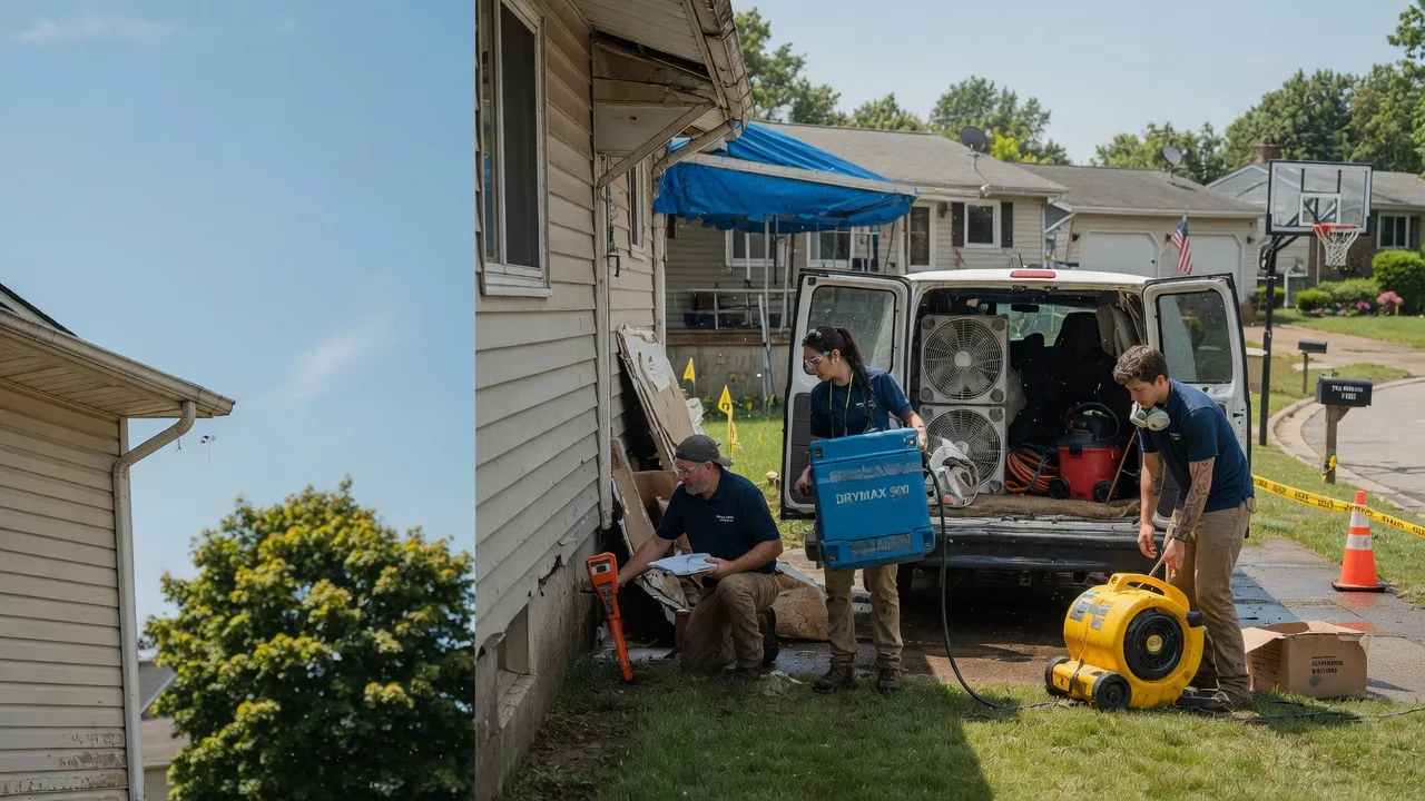 Ceiling Leak Cleanup in Sumner, IL near me